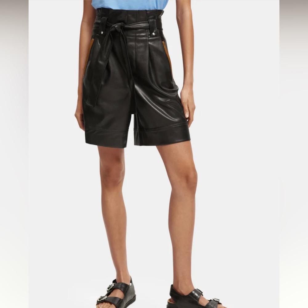 NWOT Scotch & Soda Faux Paper bag Short, Sz. Large